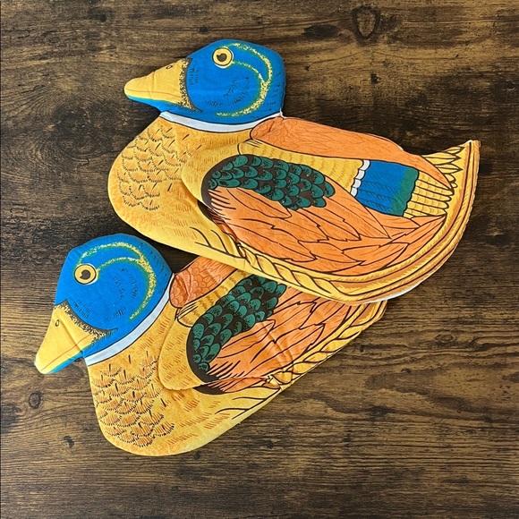 Other - Pair of Colourful Duck Oven Mitts